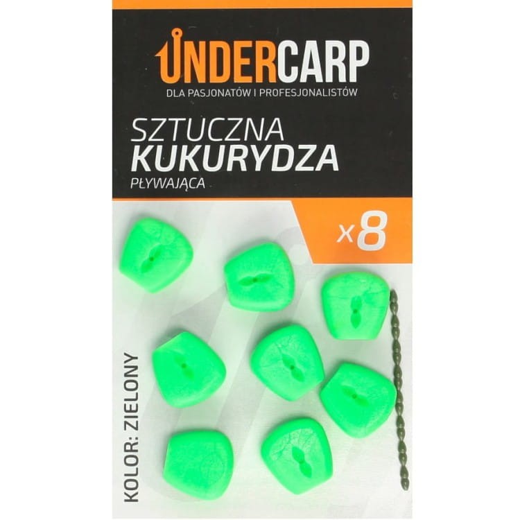 Undercarp-Sztuczna-Kukurydza-Plywajaca-Zielona-UC103-Karpiowe-Graty---Zdjecie-2.webp