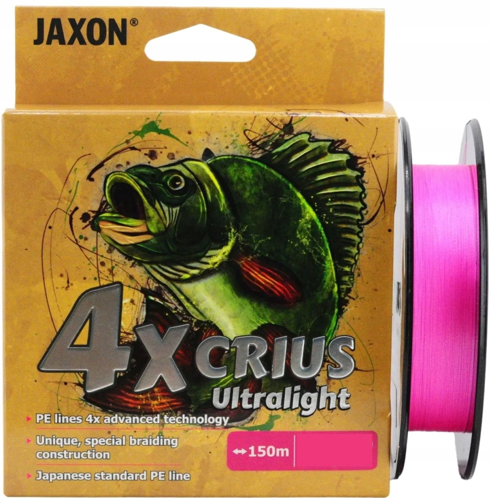 Plecionka-Jaxon-CRIUS-4X-Ultralight-Pink-150m-0-053mm-3kg.jpg