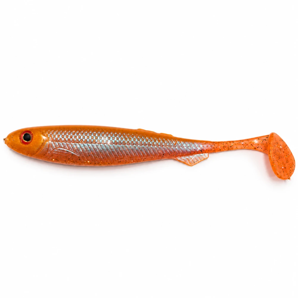 Pomarańczowa przynęta z opalizującym ogonem.png